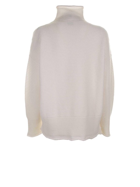 White Wool Turtleneck