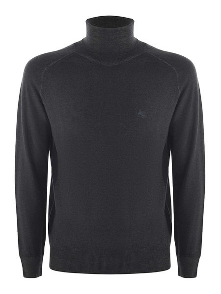 Virgin wool turtleneck