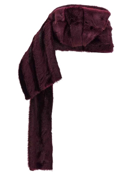Eco Fur Hooded Scarf