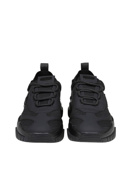 Philipp plein black hexagon runner sneakers