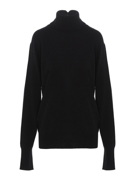 Cashmere silk wool  turtleneck