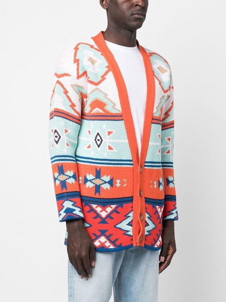 Desert road jacquard cardigan