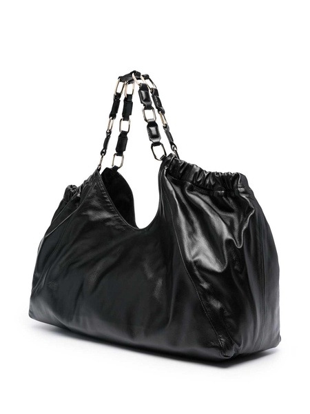 Kate Logo-Embossed Leather Tote Bag