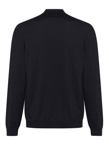 Polo Shirt In Wool Knit