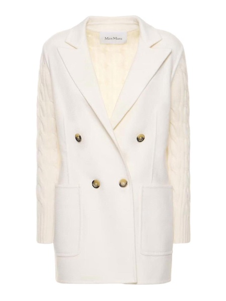 Max mara dalida jacket in wool and cashmere