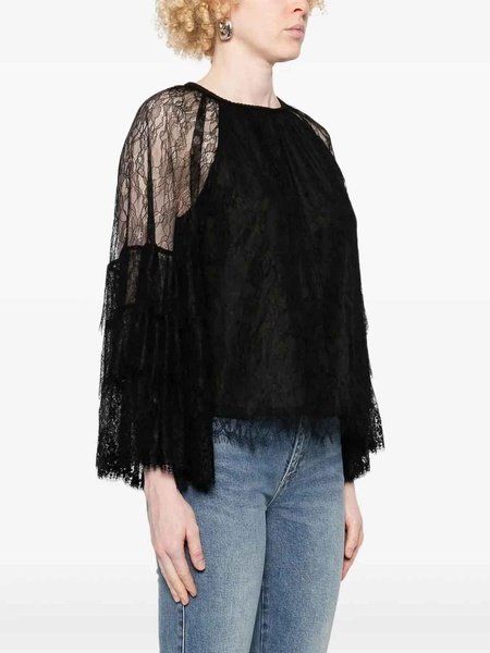 Delia Ruffled Tunic Top