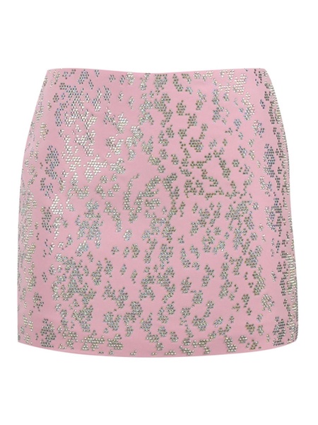 Viscose blend skirt