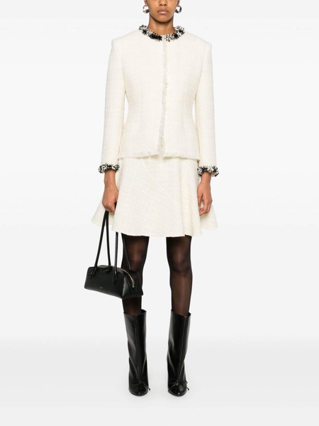 Wool Ruffled Skirt