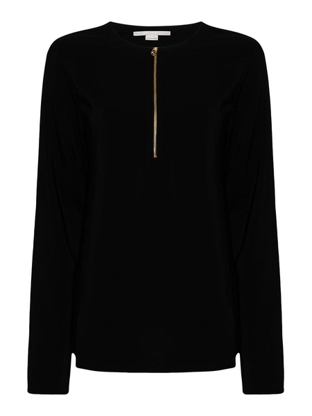 Iconic Zip Detailed Top