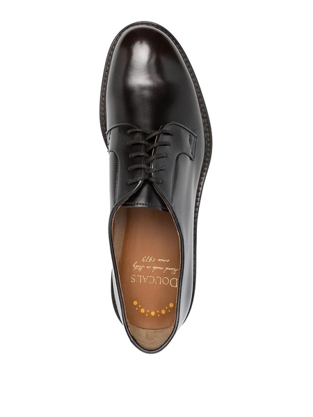 Derby leather loafers