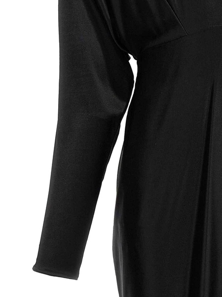V-Neck Jersey Dress