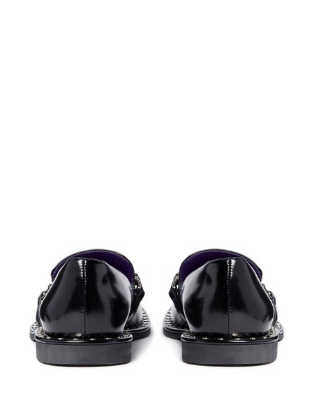 falabella chain-link detailing loafers