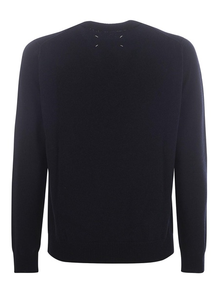 Cashmere crewneck pull