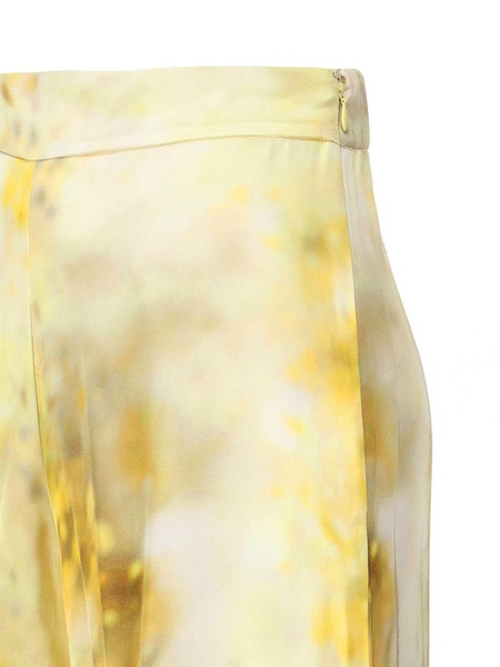 Shaded Flower Palazzo Pants