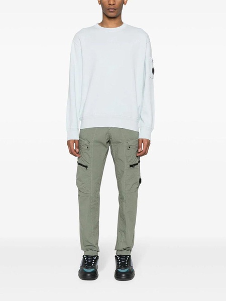 Diagonal Fleece Lens Sweatshirt
