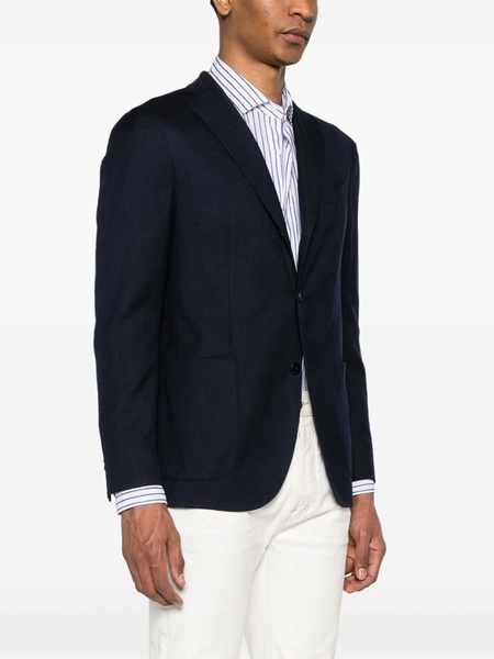 Wool Single-Breasted Jacket
