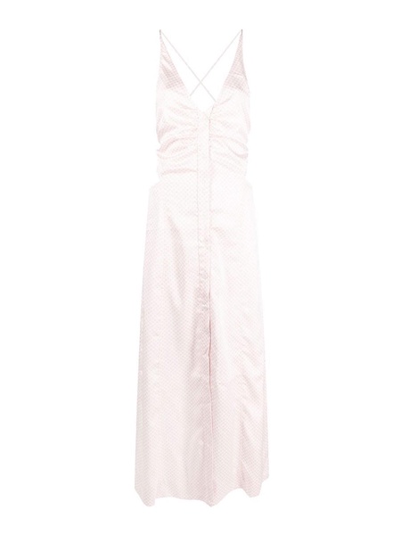 Halterneck long dress