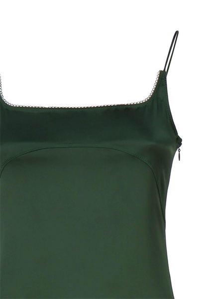 Midi green dress