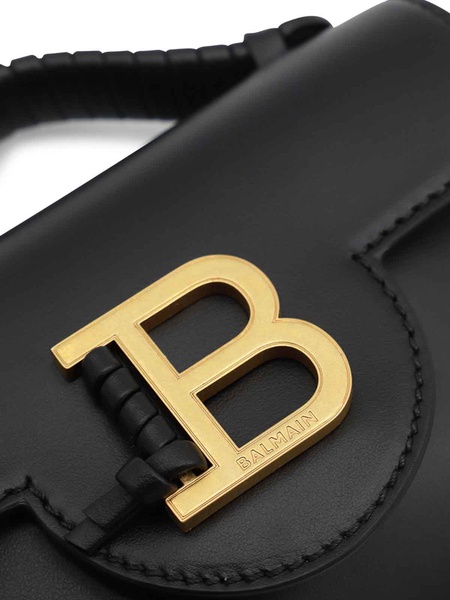 Black Leather Shoulder Bag