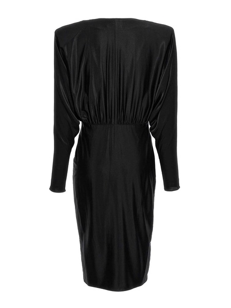 V-Neck Jersey Dress