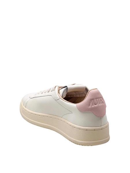 Dallas Sneakers in WhitePink Leather