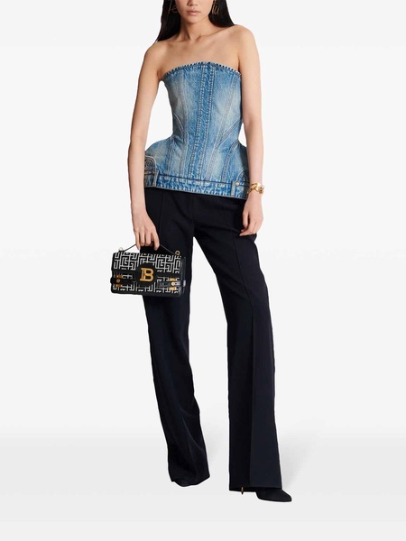 B-Buzz Shoulder 24-Monogram Jacquard