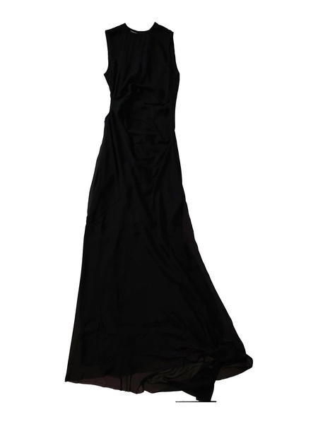 Leah Long Asymmetric Sleeveless Dress