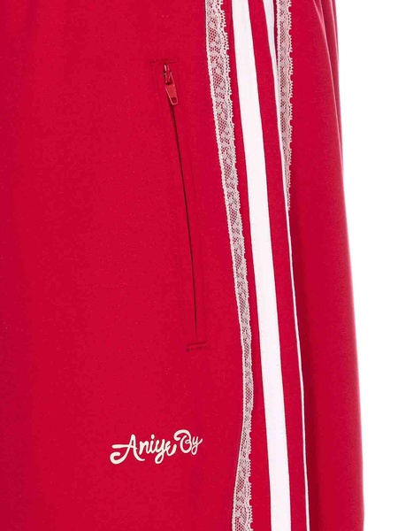 Red Jogging Sandy Pants