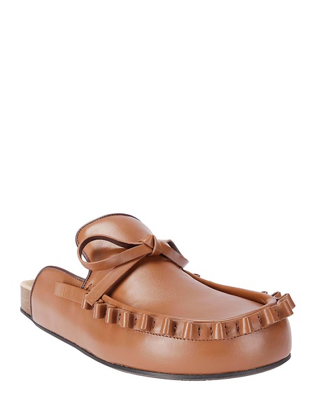 Leather loafers