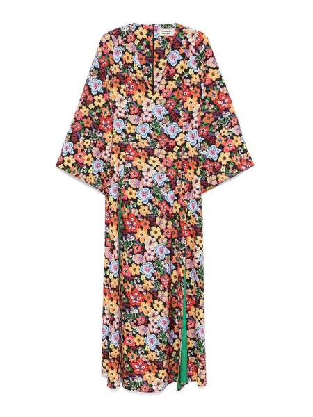 Floral-Print Maxi Dress