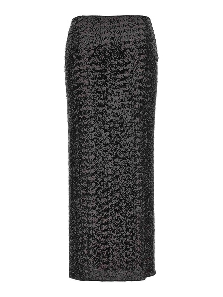 Paillettes Long Skirt