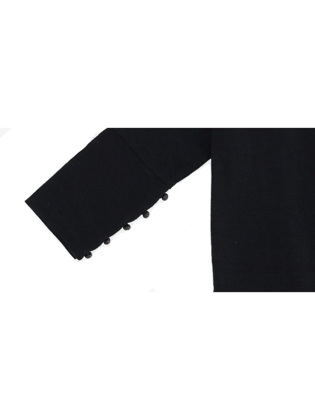 Knit T-Shirt Black
