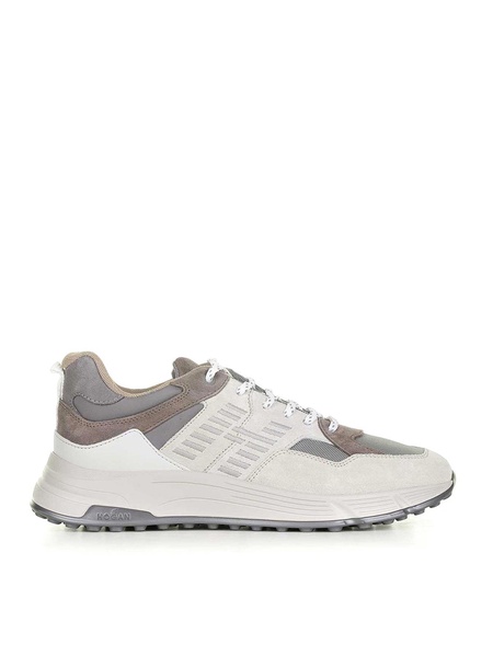 Sneaker Hyperlight Beige In Suede