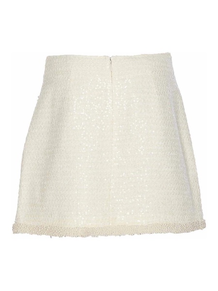 Boucle Pearl Mini Skirt