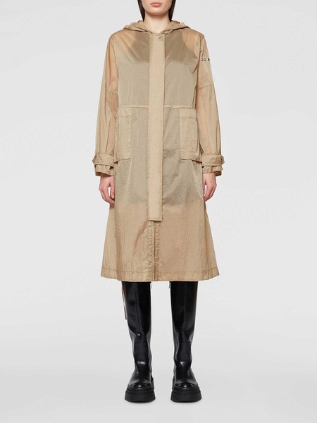 Long Beige Parka