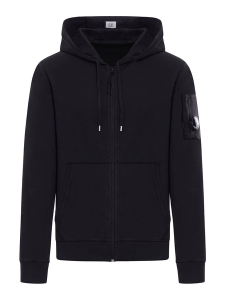 Light Fleece Full Zip Hooded Sweatshirt