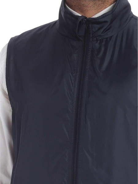 Blue Vernes padded waistcoat