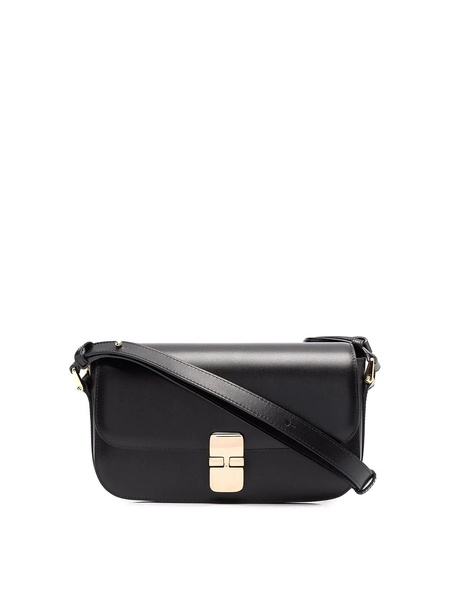 Sac Grace bag in smooth leather and clasp