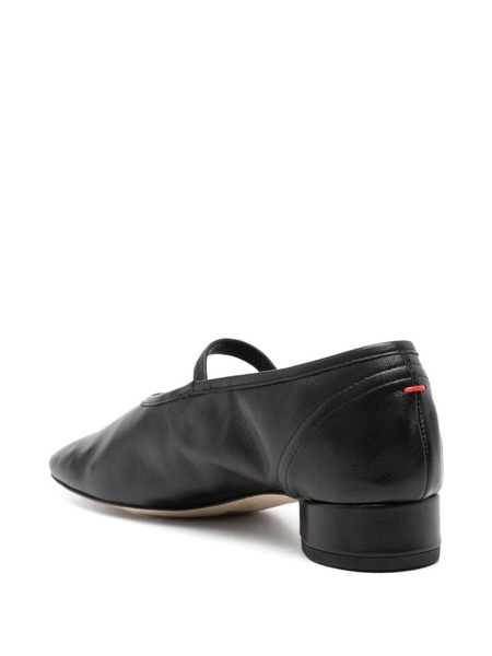Leather sneakers