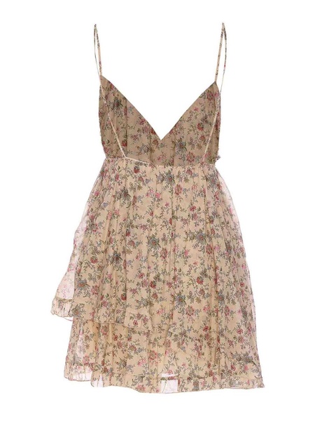 Cream Gold Hanna Mini Dress