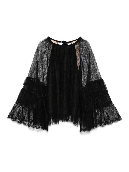 Delia Ruffled Tunic Top