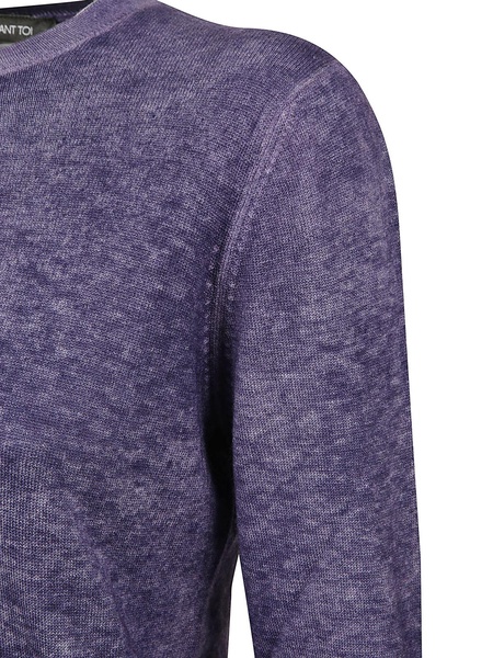 Crewneck in wool and cashmere