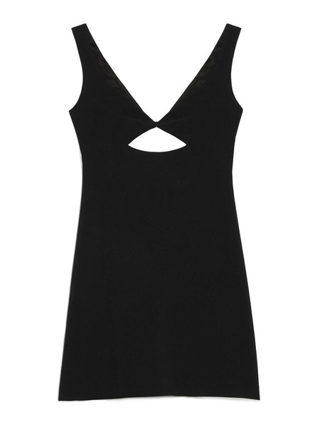 paris cut-out detail mini dress