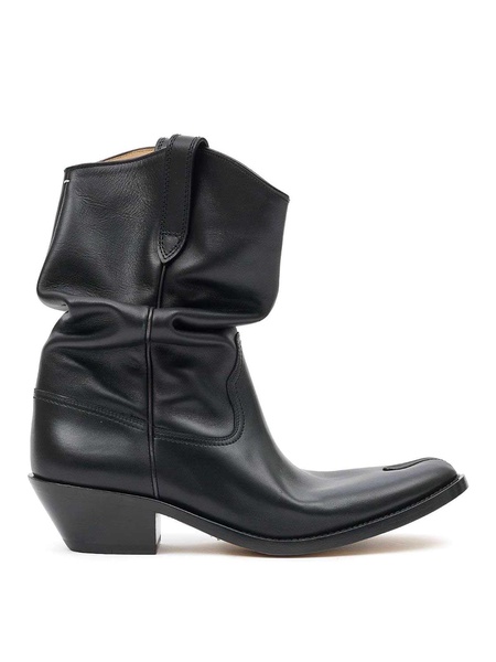 Tabi western 55mm leather boots