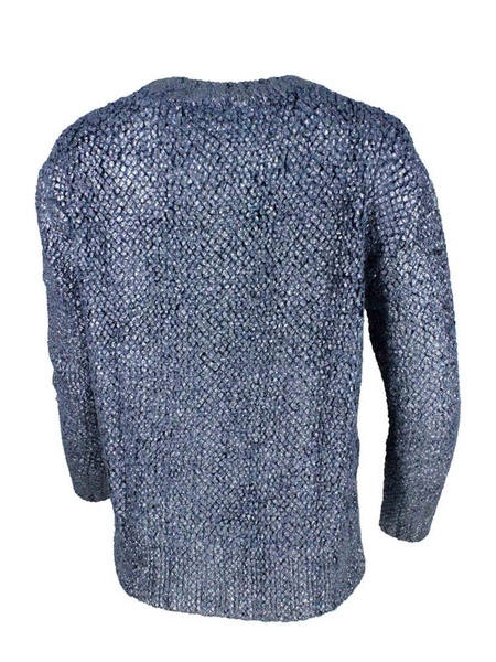 Crystals pullover in blue