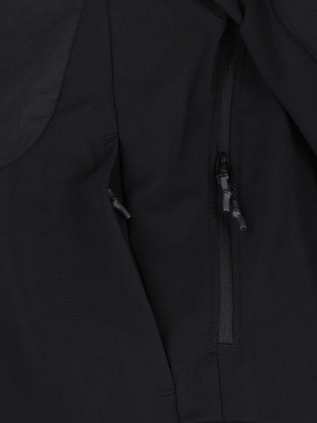Hooding technical jacket