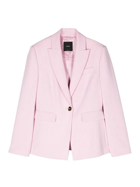 Light Pink Crepe Blazer