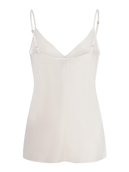 Top Forte Forte In Silk Satin