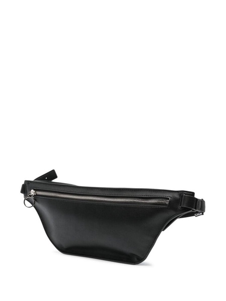 Medium logo-print belt bag black