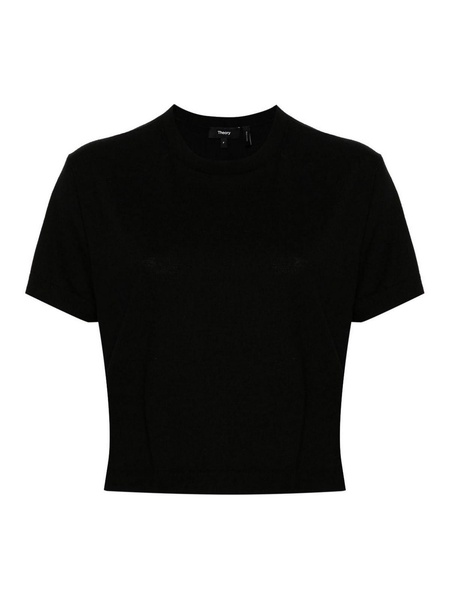 Crop Wool T-Shirt